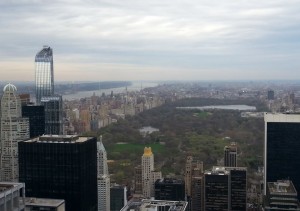 top of the rock view